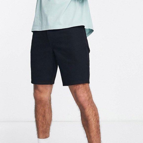 ASOS Classic Rigid Denim Shorts - Picture 2 of 2